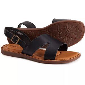b.o.c. Women's Didi Flat Sandals Black 7 Brand New in Box